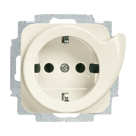 Prise de service Busch-Servicesteckdose® SCHUKO® blanche - Busch-Duro 2000® SI