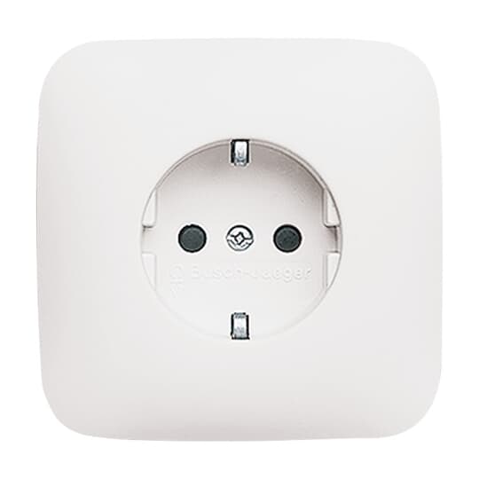 SCHUKO® Steckdose Safety+ alpinweiß - Reflex SI mit erh. Berührungsschutz