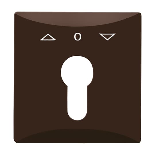 Zentralscheibe mit Aufdruck Symbol "Pfeile" und "0" für Jalousie,