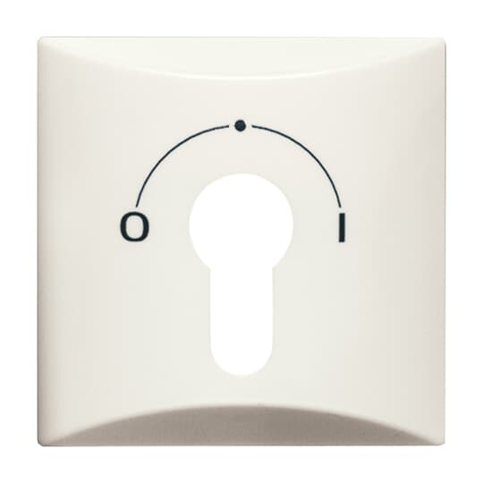 Zentralscheibe mit Aufdruck Symbol "0 und 1" für Jalousie, Schlüsselschalter
