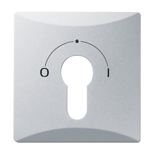 Zentralscheibe mit Aufdruck Symbol "0 und 1" für Jalousie, Schlüsselschalter