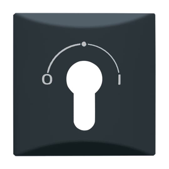 Zentralscheibe mit Aufdruck Symbol "0 und 1" für Jalousie, Schlüsselschalter