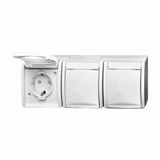BUSCH-JAEGER Reflex SI Stopcontact 1-voudig alpine wit 2300UC-214-500 kopen