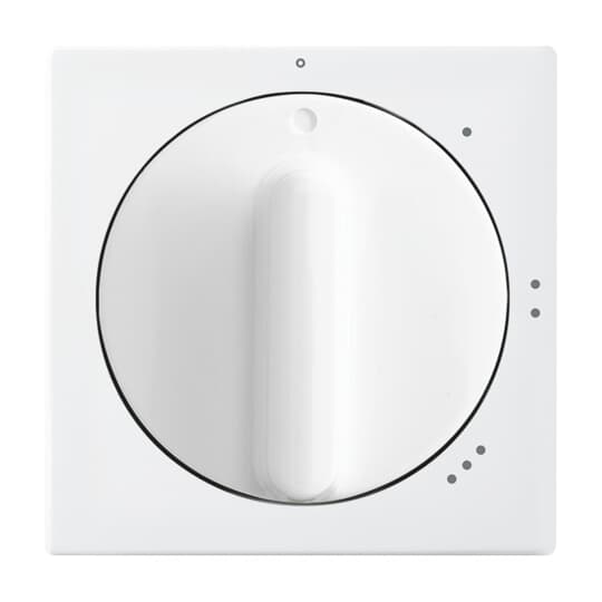 Zentralscheibe mit Aufdruck Symbol "0-1-2-3" für Stufenschalter, Drehknopf