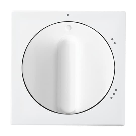 Zentralscheibe mit Aufdruck Symbol "1-2-3" für Stufenschalter, Drehknopf