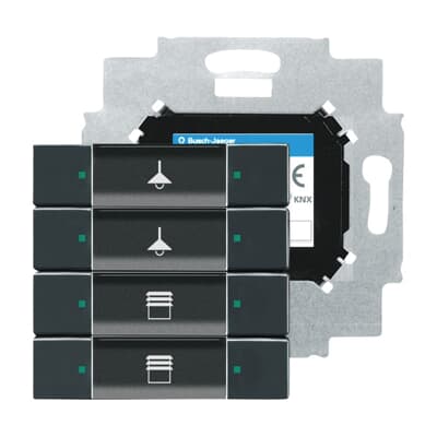 Busch Jaeger 6127 01 81 KNX Sensor 4v M Bau F Antraciet