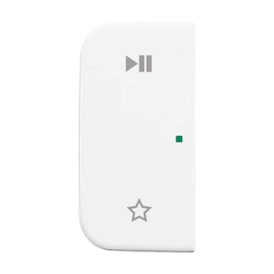 Wippe 2-fach links, mit Symbol "Play/Pause" Reflex SI/SI Linear