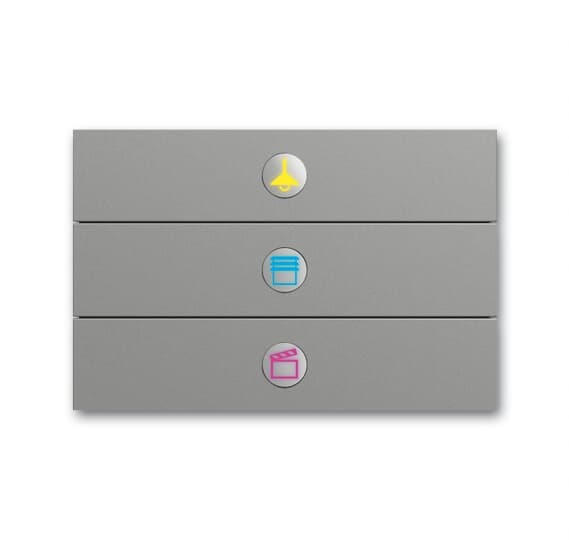 Bedienelement 3-fach, Busch-priOn®