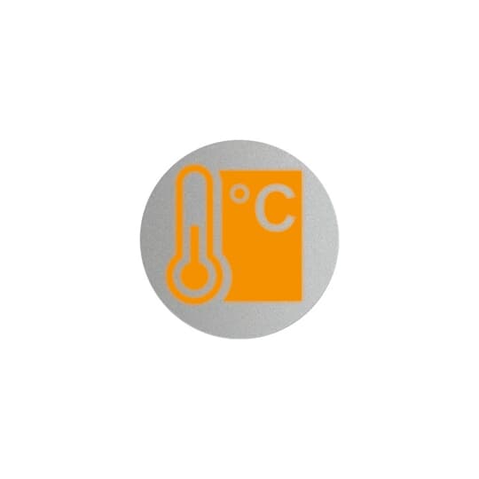 Beschriftungssymbol Raumtemperatur
