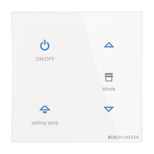 Bedienelement 4-fach, Konfigurierbares Gerät