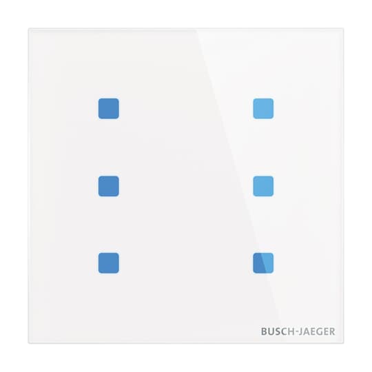 Touch-Bedienelement, 6-fach, Konfigurierbares Gerät