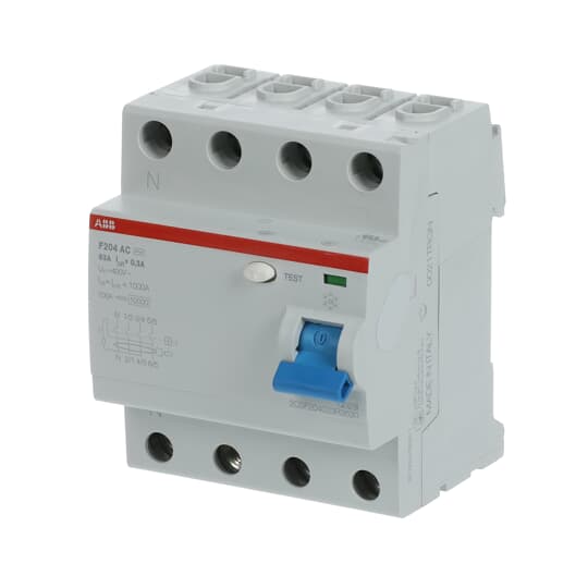 Interruttore ABB Differenziale Puro 4 Poli 63A 30mA Tipo AC F204 4