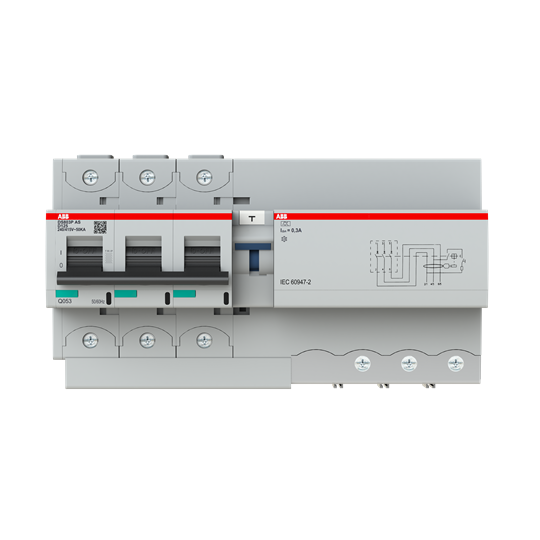 Module de distribution avec combinaison RCCB/MCB