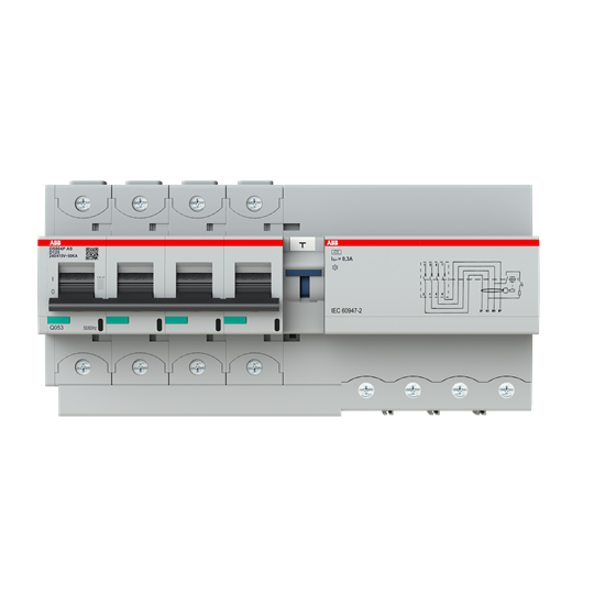 Module de distribution avec combinaison RCCB/MCB