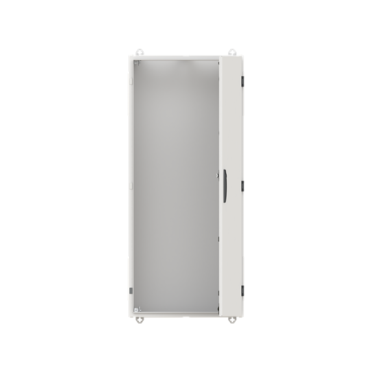 Armoire murale TwinLine N 55 B550/H1250/T225 mm, Classe de protection I, IP55, RAL 7035