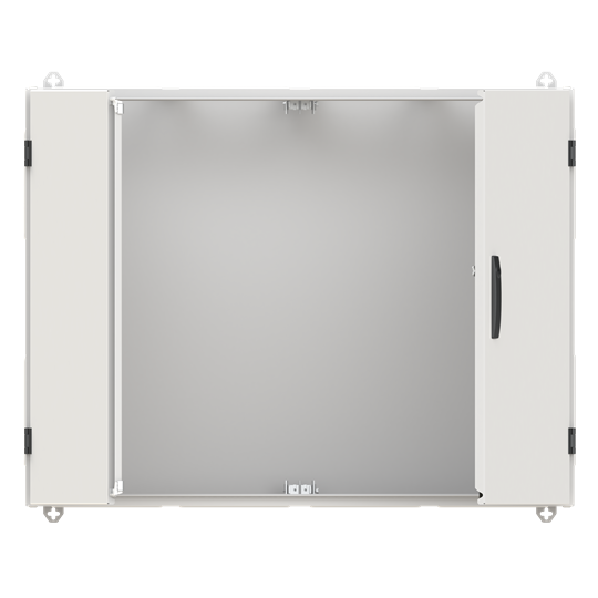 Armoire TwinLine N 55 B1050 / H800 / T225 mm, Classe de protection I, IP55, RAL 7035