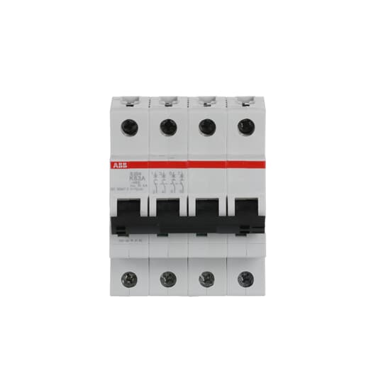 Disjoncteur automatique K-Char., 6 kA, 63 A, 4P