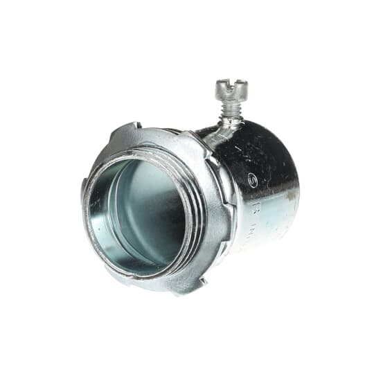 Set Screw Connector, Concrete Tight, Conduit Size 1 Inch, Length 1.888 Inches, Material Zinc Plated Steel, For use with EMT Conduit