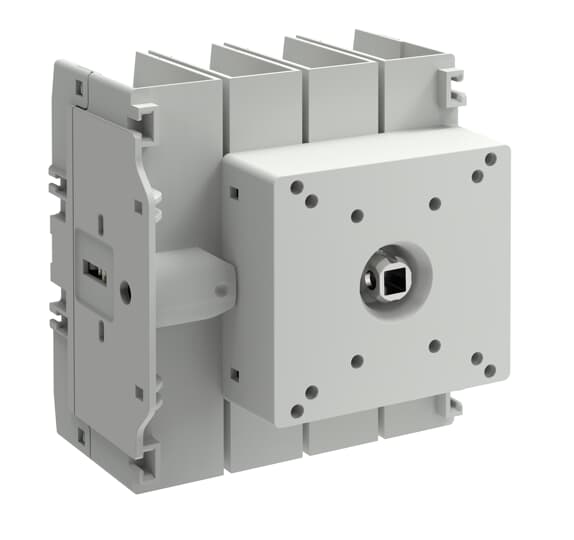 Sectionneur de charge OT Plus 30 A, taille G3, 4 pôles, 4ème pôle à droite, 1SCA162537R1001