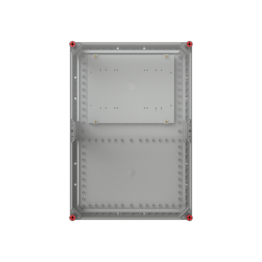 Boîtier LTS 640x440-250A pour OS200-250 centré sur ISO-MPL VMS64 4TBV853451C0100
