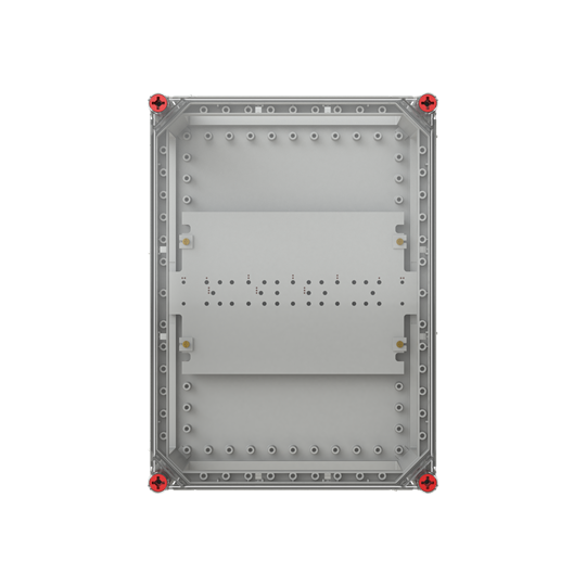 Boîtier de protection NH VMS43V pour 1x/2x OFAZ/XLP DIN00 3-4 pôles sur ISO-MPL