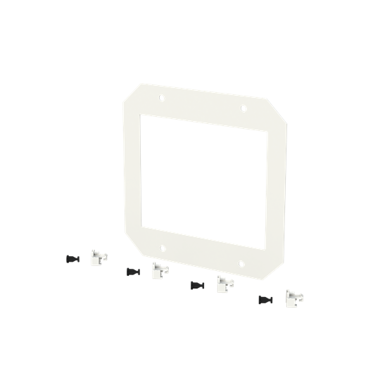 Abdeckplatte VMS33 für 2xNH00/8xE18/5xE27/4xE33