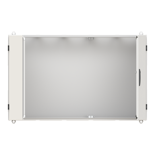 Armoire TwinLine N 55 B1300/ H800 / T225 mm, Classe de protection II, IP55, RAL 7035