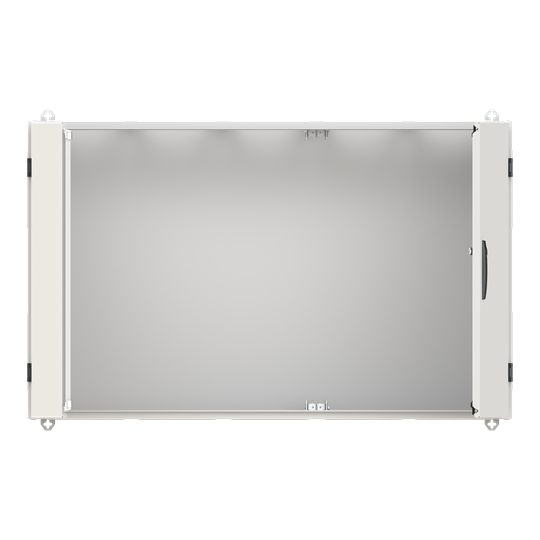 Armoire TwinLine N 55 B1300 / H800 / T275 mm, Classe de protection I, IP55, RAL 7035