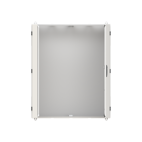 Armoire TwinLine N 55 B1050 / H1250 / T275 mm, Classe de protection I, IP55, RAL 7035
