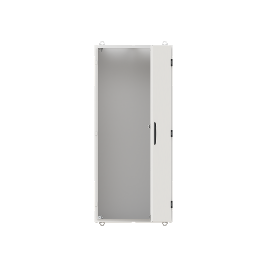 Armoires TwinLine N 55 B550 / H1250 / T350 mm, Classe de protection I, IP55, RAL 7035