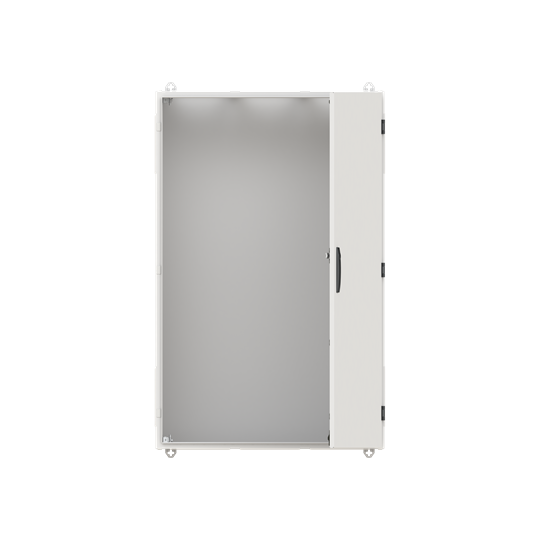 Armoire TwinLine N 55 B800 / H1250 / T350 mm, Classe de protection II, IP55, RAL 7035