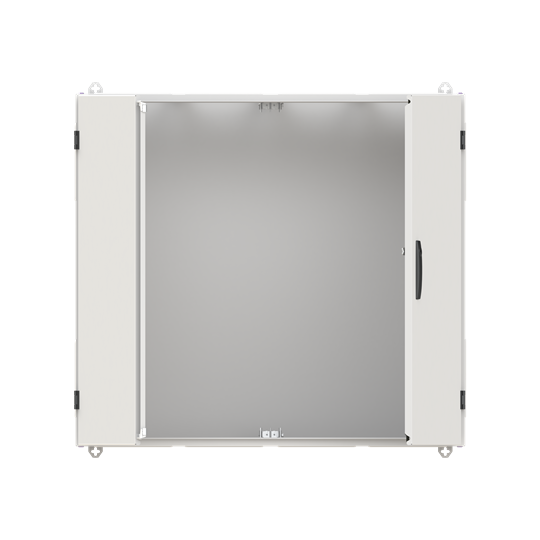 Armoire TwinLine N 55 B1050 / H950 / T350 mm, Classe de protection I, IP55, RAL 7035