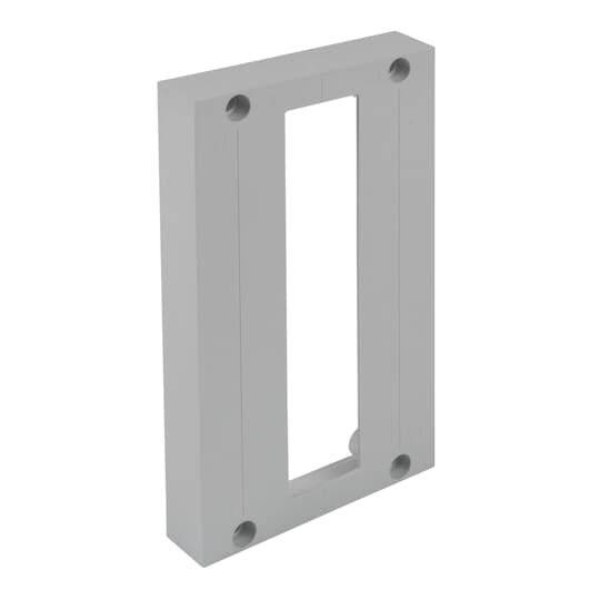 Abdeckplatte 250x150 Normfeld 12TE ohne DIN-Tragschine, incl. Befestigung