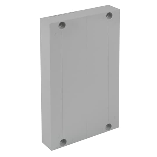 Abdeckplatte 250x150 geschlossen ohne Schnellverschluß und Halter