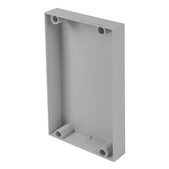 Abdeckplatte 250x150 geschlossen ohne Schnellverschluß und Halter