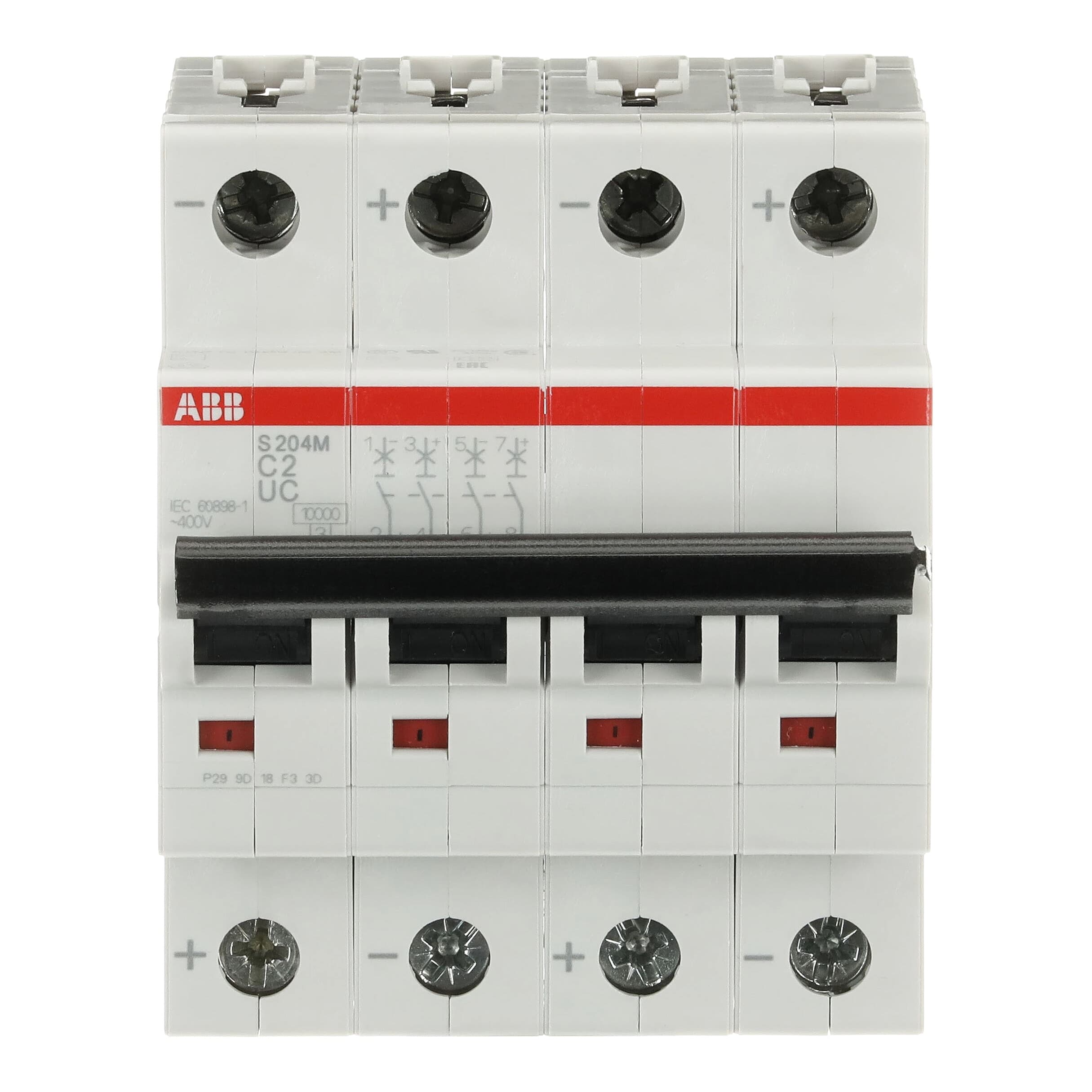 ABB ミニチュアサーキットブレーカー S202P-C25 ABB ミニチュアサーキットブレーカー S202P-K1,6 ABB S202-K1.6