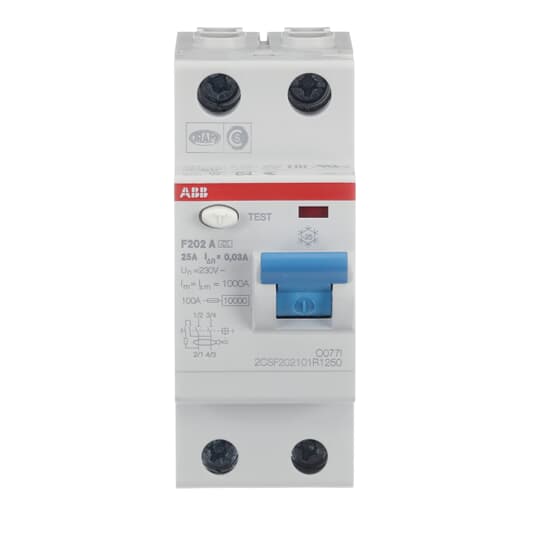 2-polig 25A / 30mA