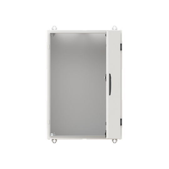 Armoire murale TwinLine N 55 B550 / H800 / T350 mm, classe de protection II, IP55, RAL 7035