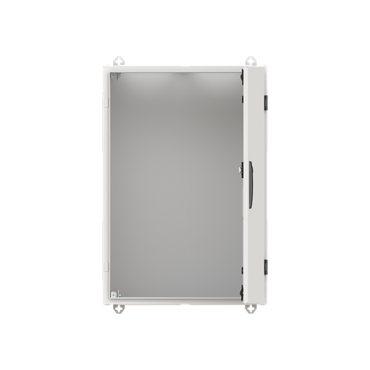 Armoire murale TwinLine N 55 B550/H800/T350 mm, Classe de protection II, IP55, RAL 7035