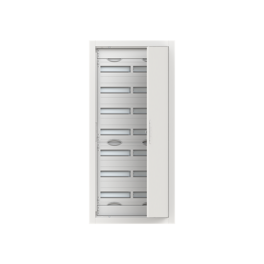 Distributeur compact encastré, espacement des rangées de 150 mm, largeur de 2 champs, 8 rangées