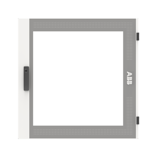 Porte transparente 3FB/5RE, accessoire série de armoires TwinLine