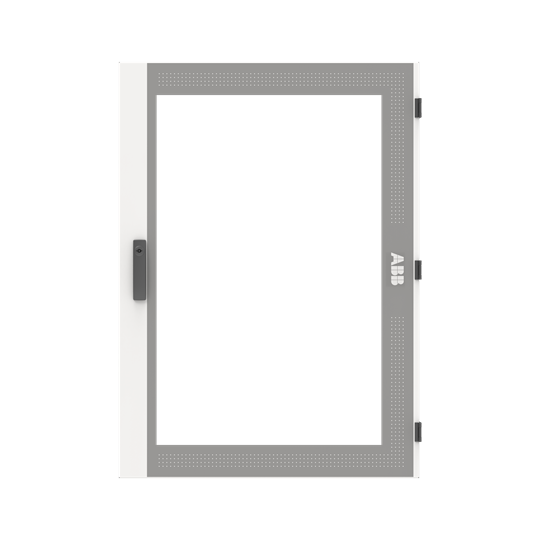 Porte transparente 3FB/7RE, accessoires série d'armoires TwinLine