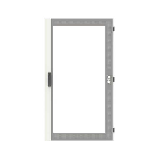 Porte transparente 3FB/9RE, accessoires pour la série de tableaux TwinLine