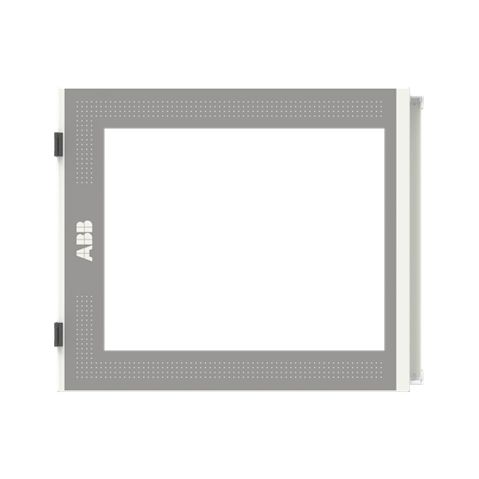 Porte transparente 3FB/4RE, porte gauche avec vitre de visibilité