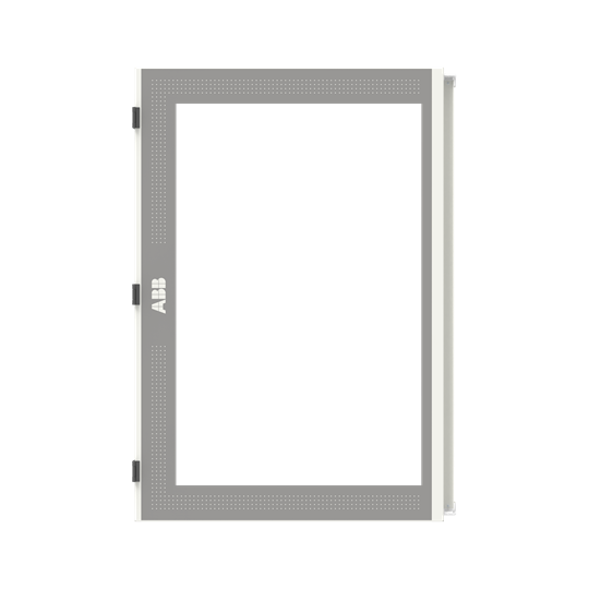 Porte transparente 3FB/7RE, porte gauche avec vitrine