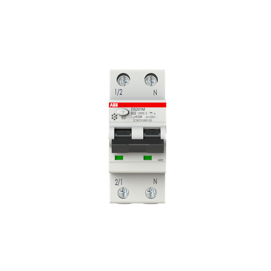 Disjoncteur FI/LS 10kA, 1P+N, Type A, B 32, 30mA