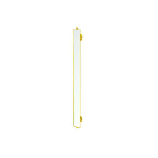 Umlenkspiegel für Lichtvorhänge bis H=1050 mm (ohne Schutzständer)