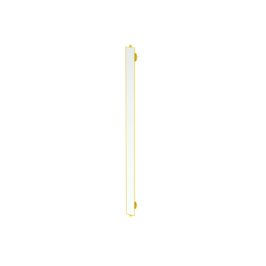Umlenkspiegel für Lichtvorhänge bis H=1500 mm (ohne Schutzständer)