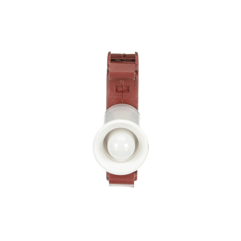 LED-Block rot 24V AC/DC, Modular Metall Reihe