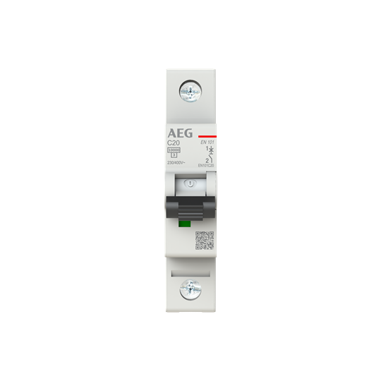 Disjoncteur AEG ElfaPlus 10 kA, caractéristique C, 20 A, 1P